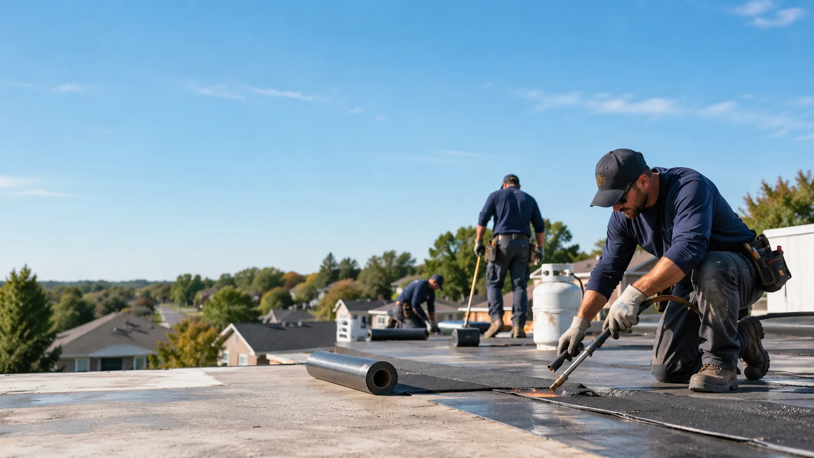 Flat Roof Leak Repair providers in Earling, IA